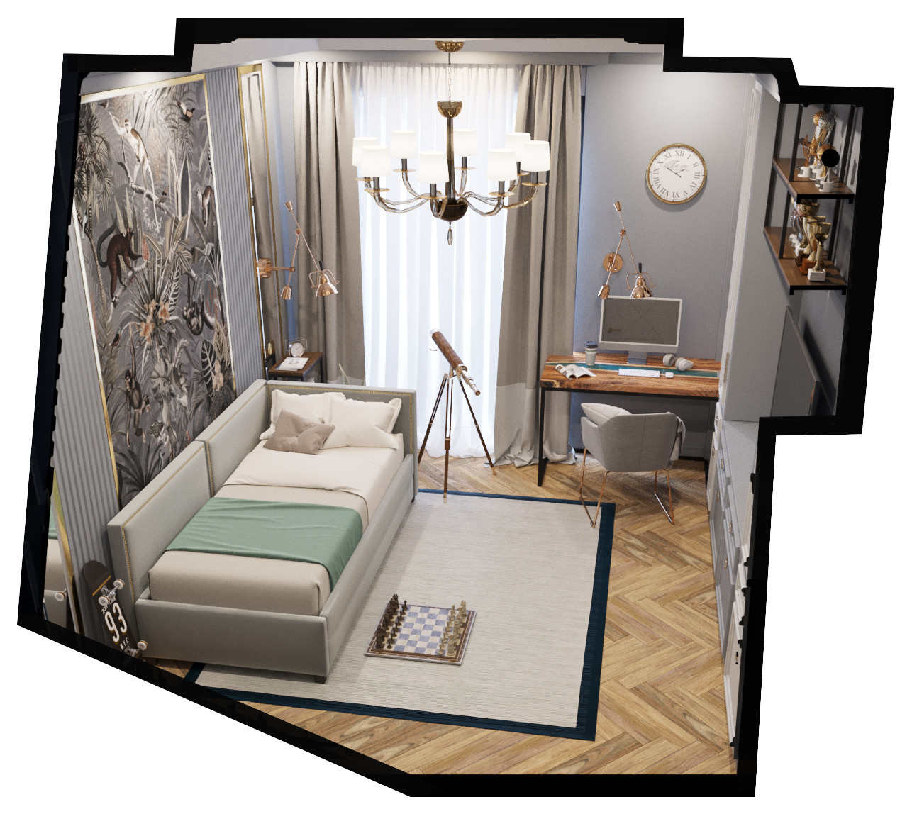 Дизайн квартиры в Екатеринбурге