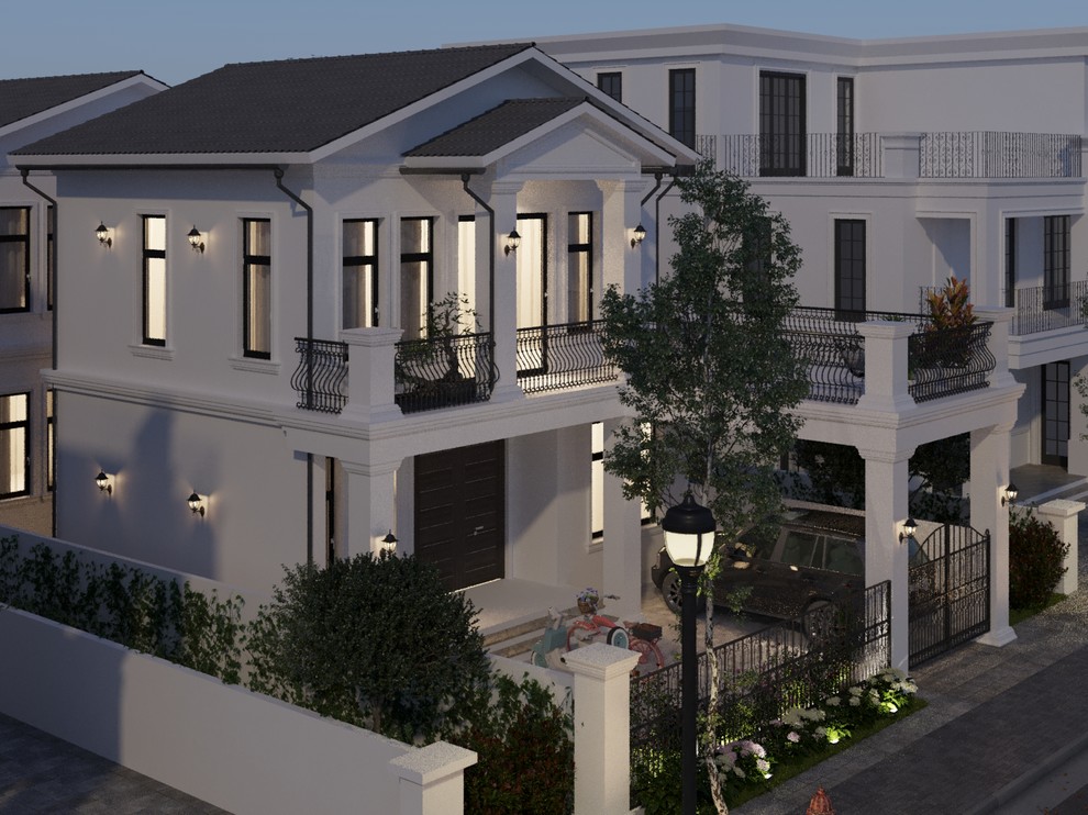 Концепция загордной жизни на 3 семьи