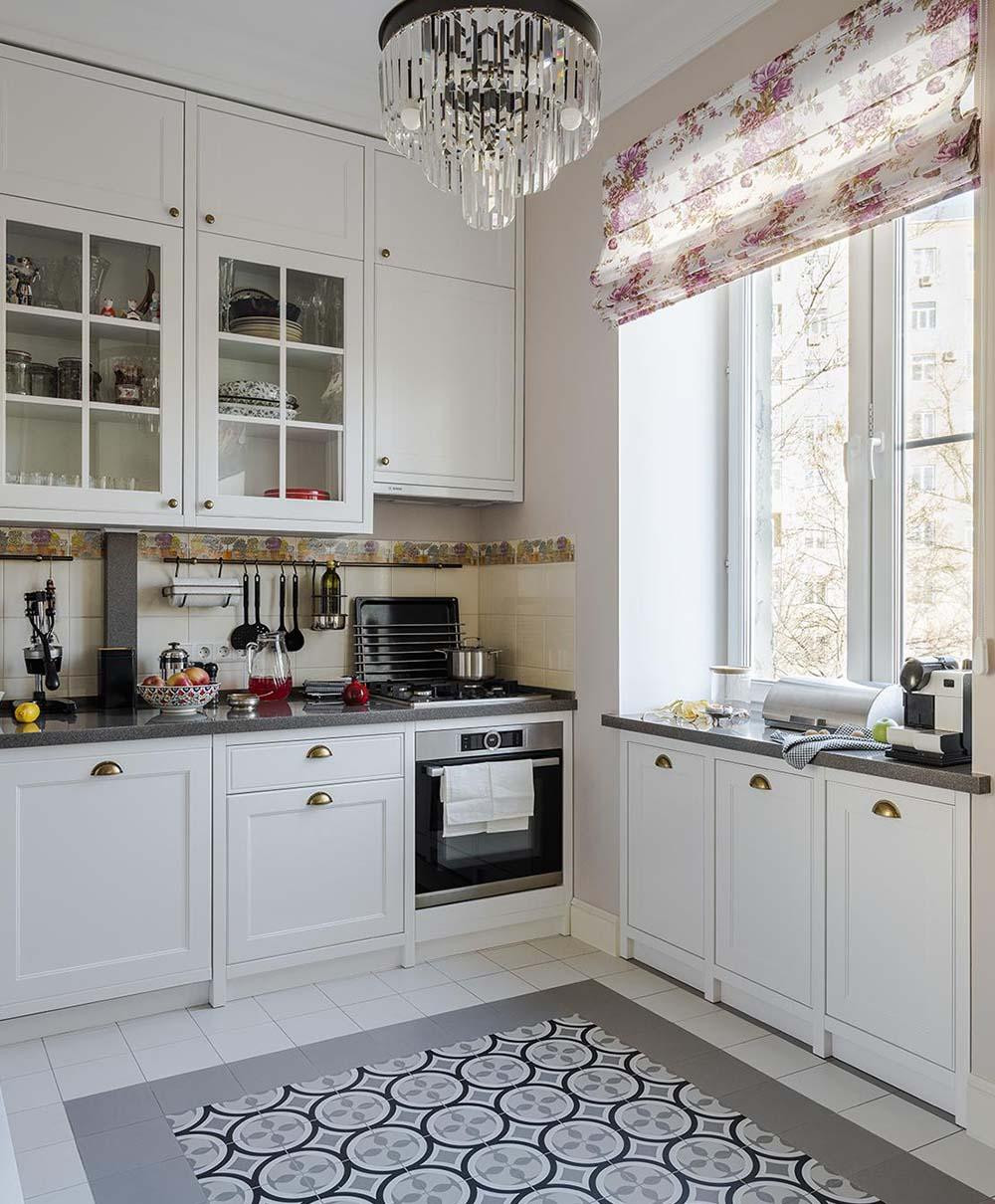 Кухня из МДФ в английском стиле