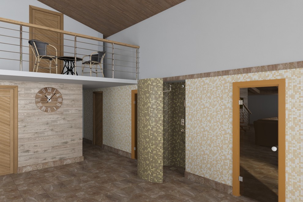 Мансарда в стиле Шале