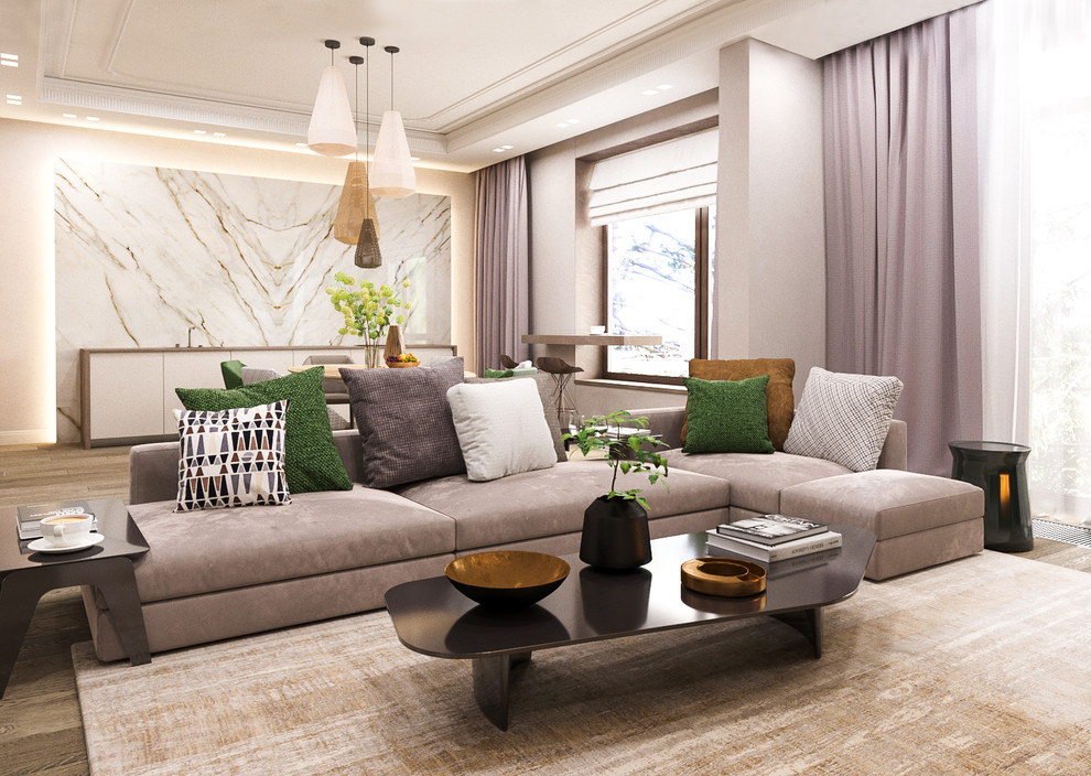 Обложка проекта: Четырехкомнатная квартира для семьи