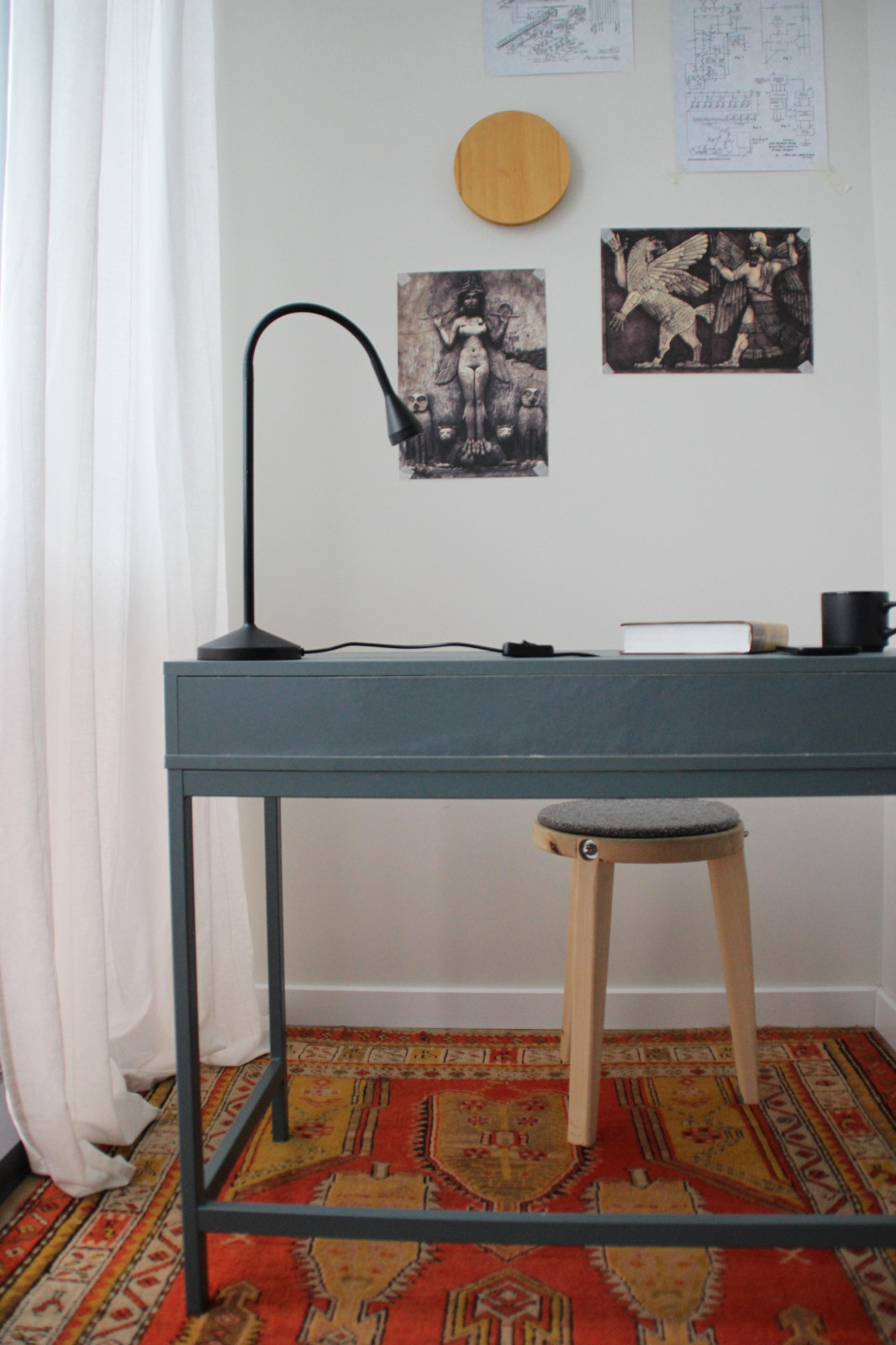 Квартира с восточными коврами в ЖК "Bauhaus"