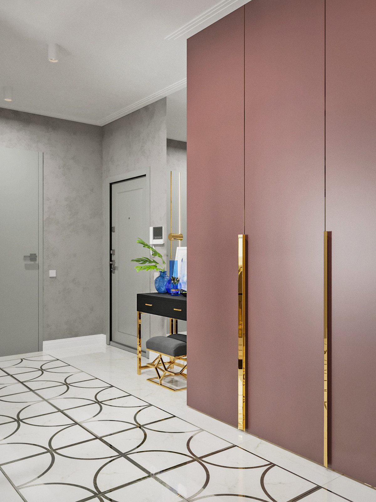 Дизайн квартиры в г. Омске ЖК "Серебряный берег"