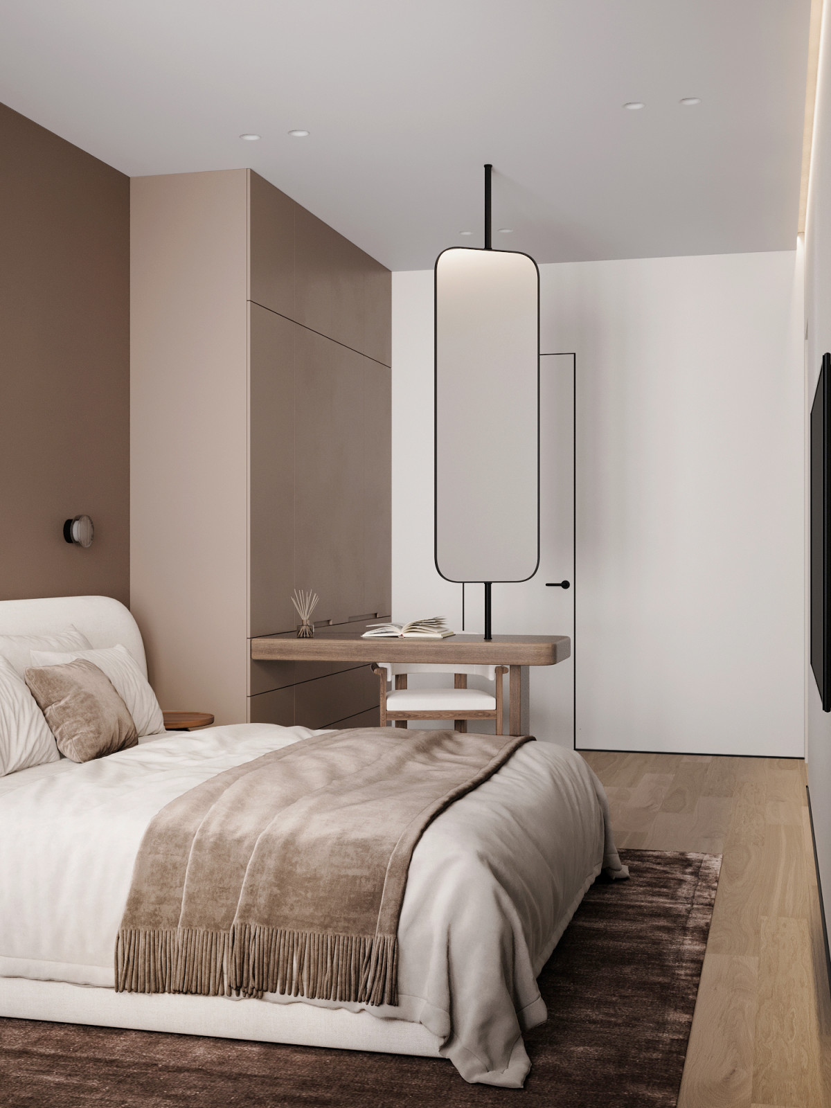 ЖК «Grand View» - квартира площадью 111,8 м2 в стиле уютный минимализм