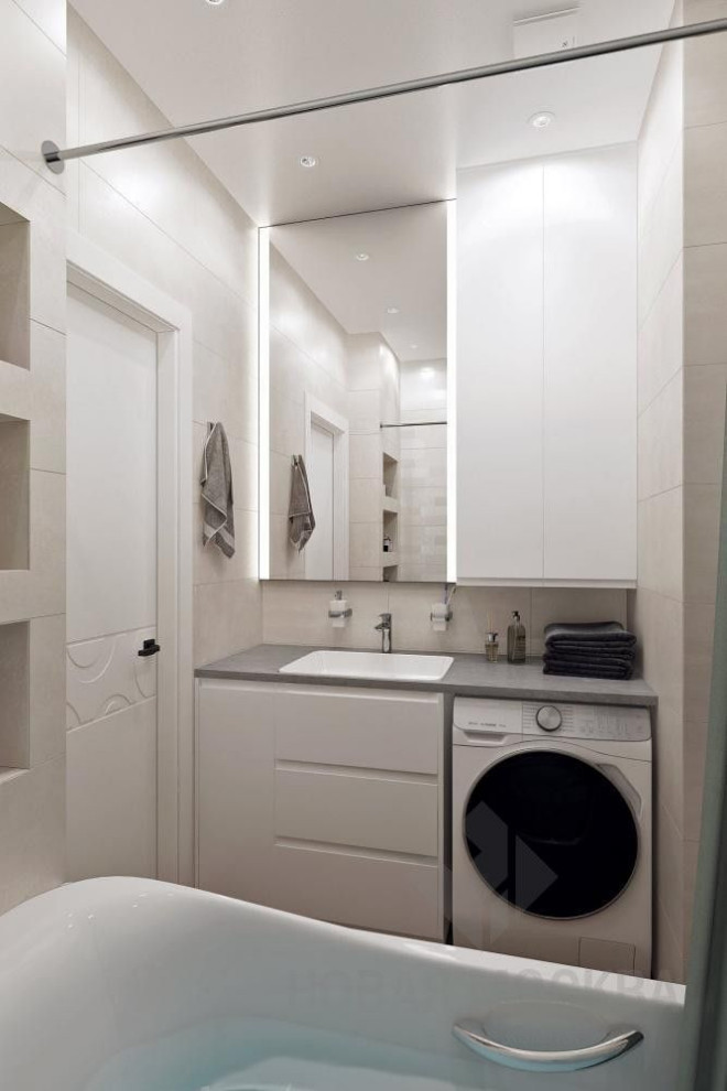 Дизайн-проект 2-комнатной квартиры 60 кв.м в ЖК «Скандинавия»