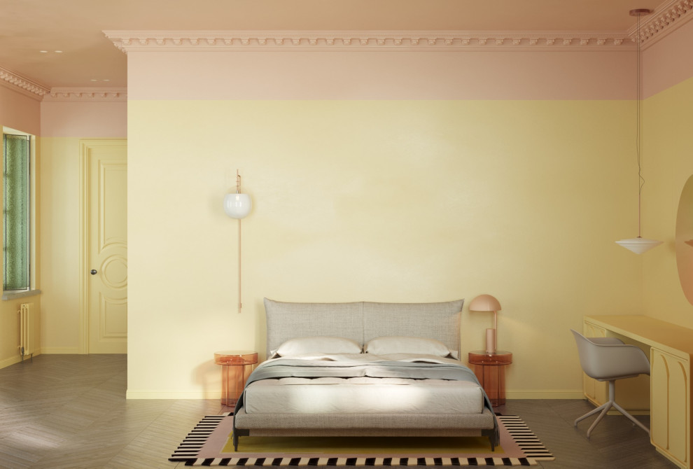 Дизайн спальни и библиотеки в усадьбе XVIII века