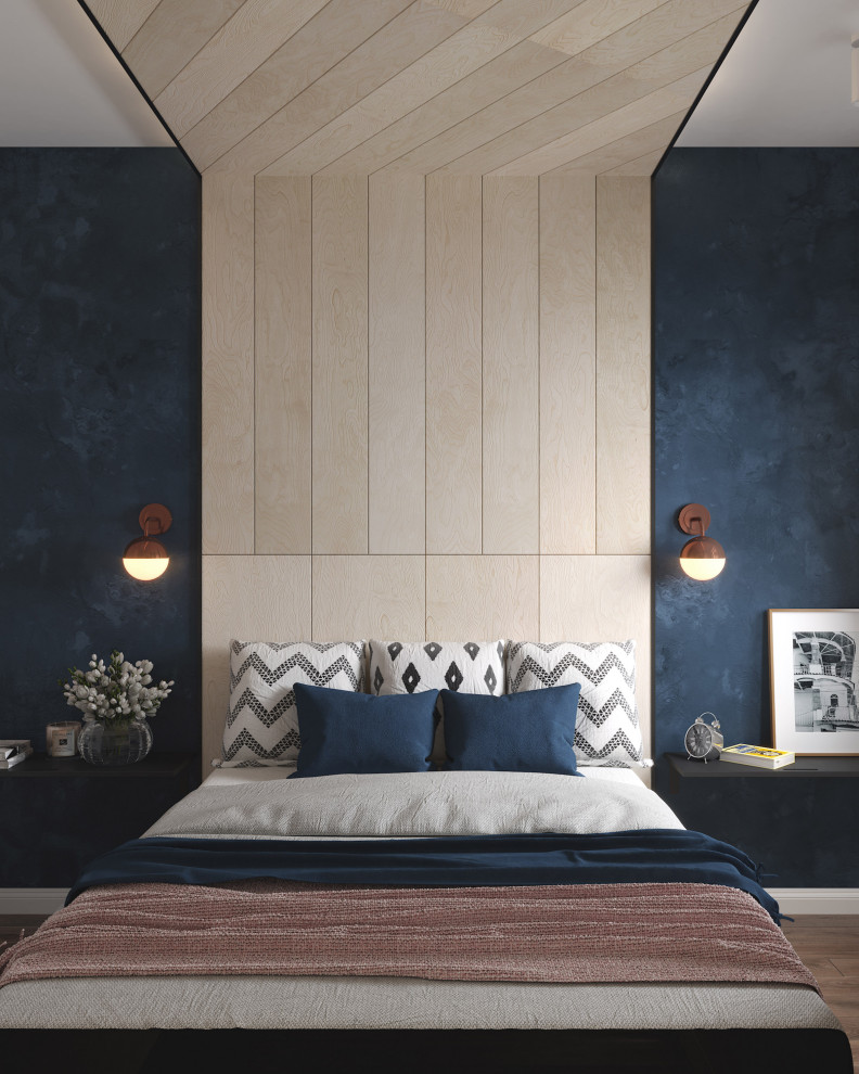 Интерьер в природной гамме для семьи с двумя детьми