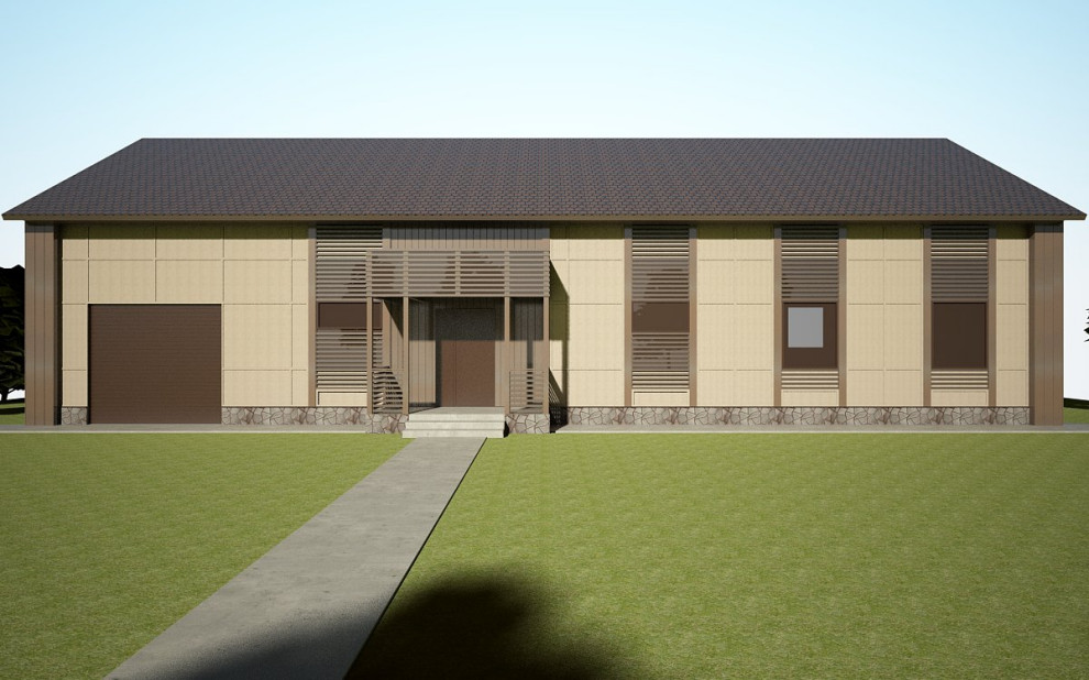 Разработка фасадов для жилого дома