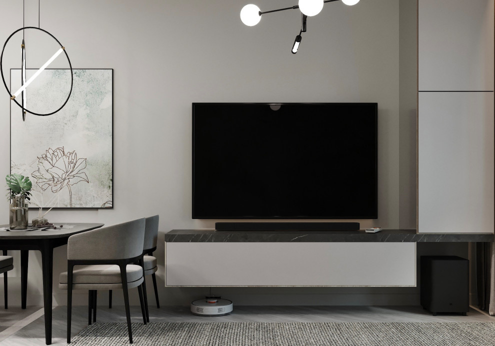 Обложка проекта: "Ничего лишнего". Квартира 70 кв.м., ЖК "Отражение"