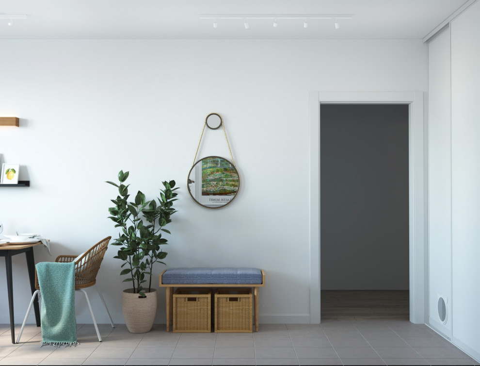 Интерьер квартиры в стиле сканди