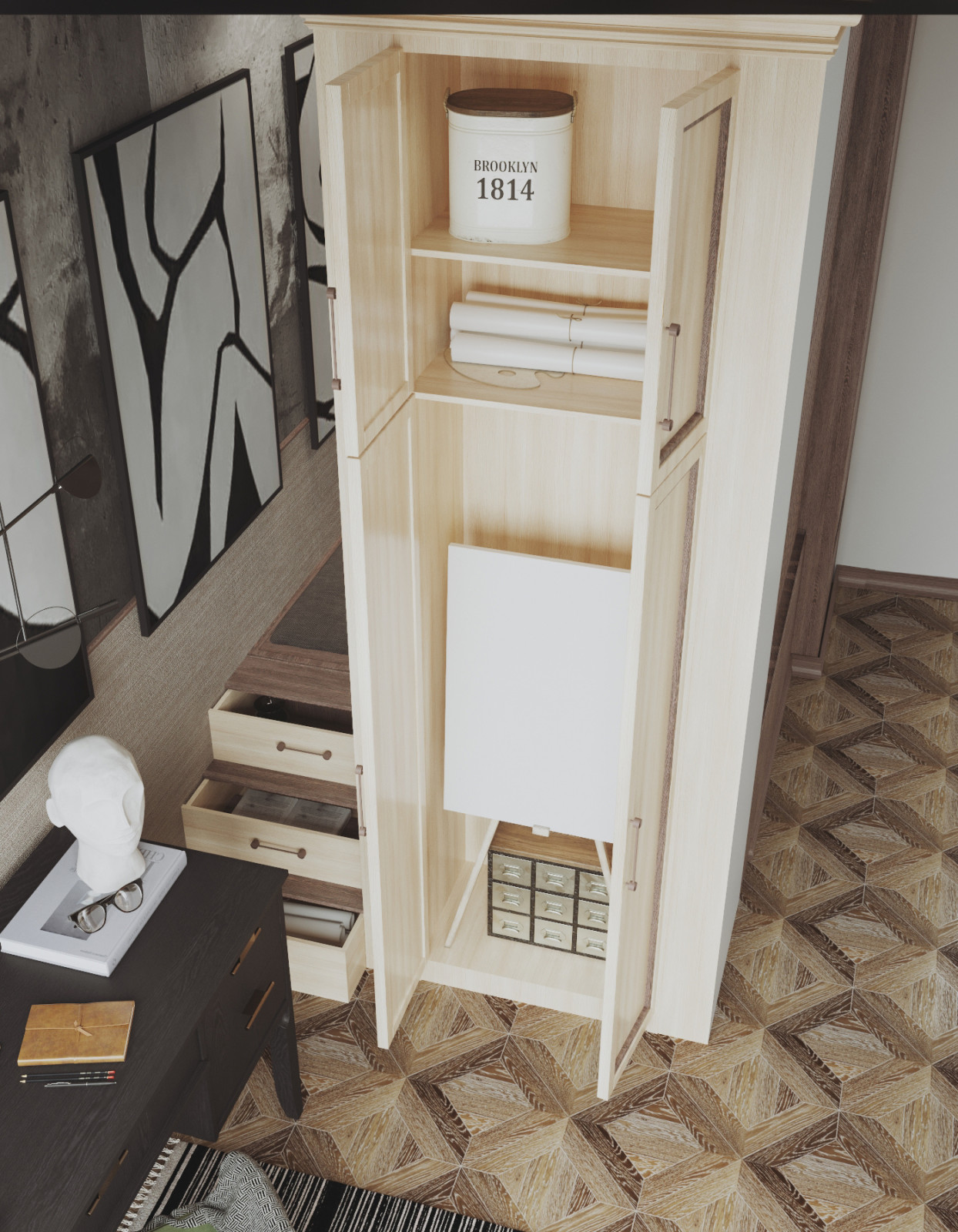 Квартира в стиле Кандинского