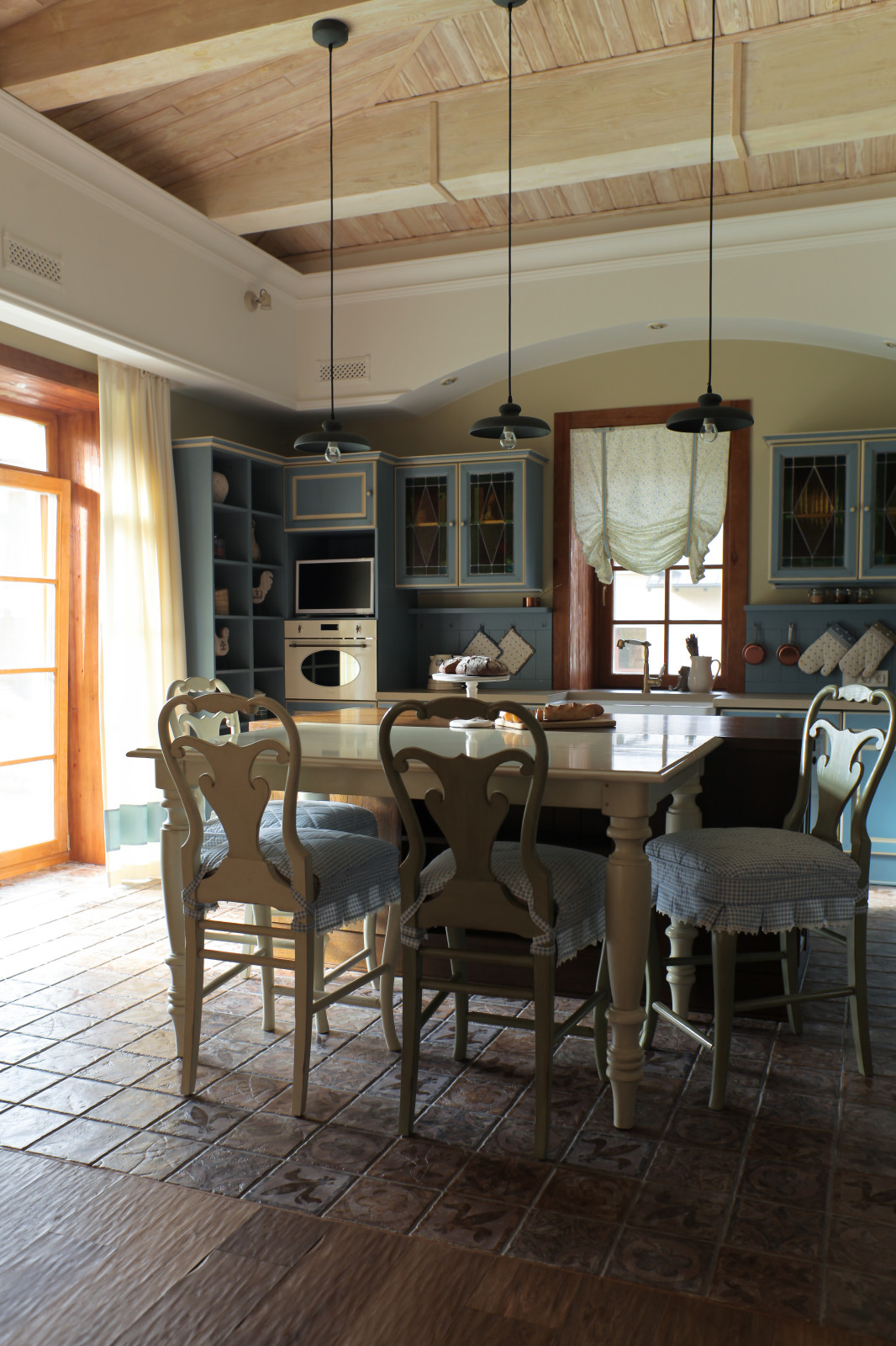 Загородный дом в стиле кантри