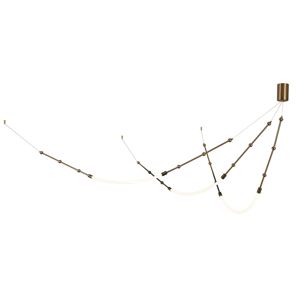 Подвесной светильник Indigo 14010/3P BRASS