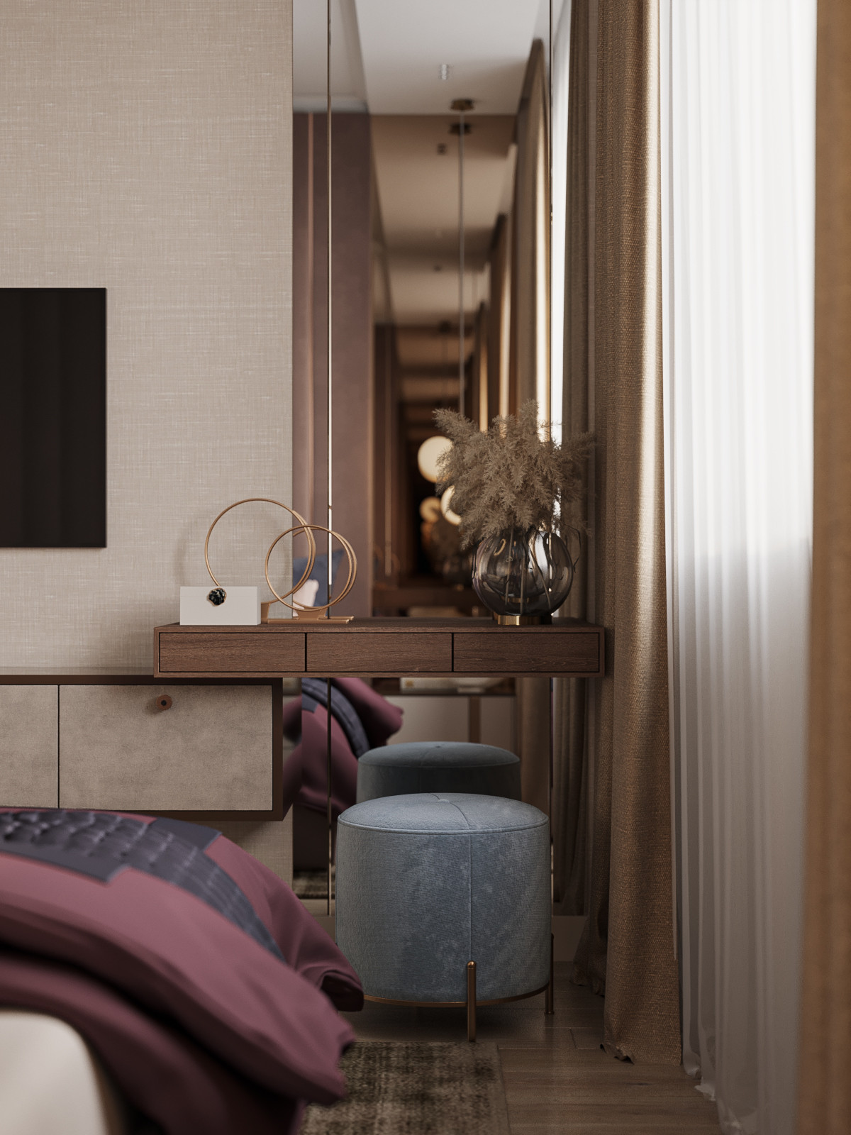 Zefir. Дизайн-проект квартиры, 60 кв.м