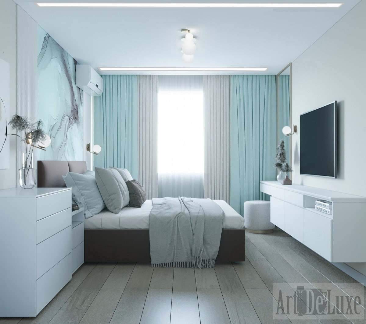 Спальня в 3к квартире г.Курск