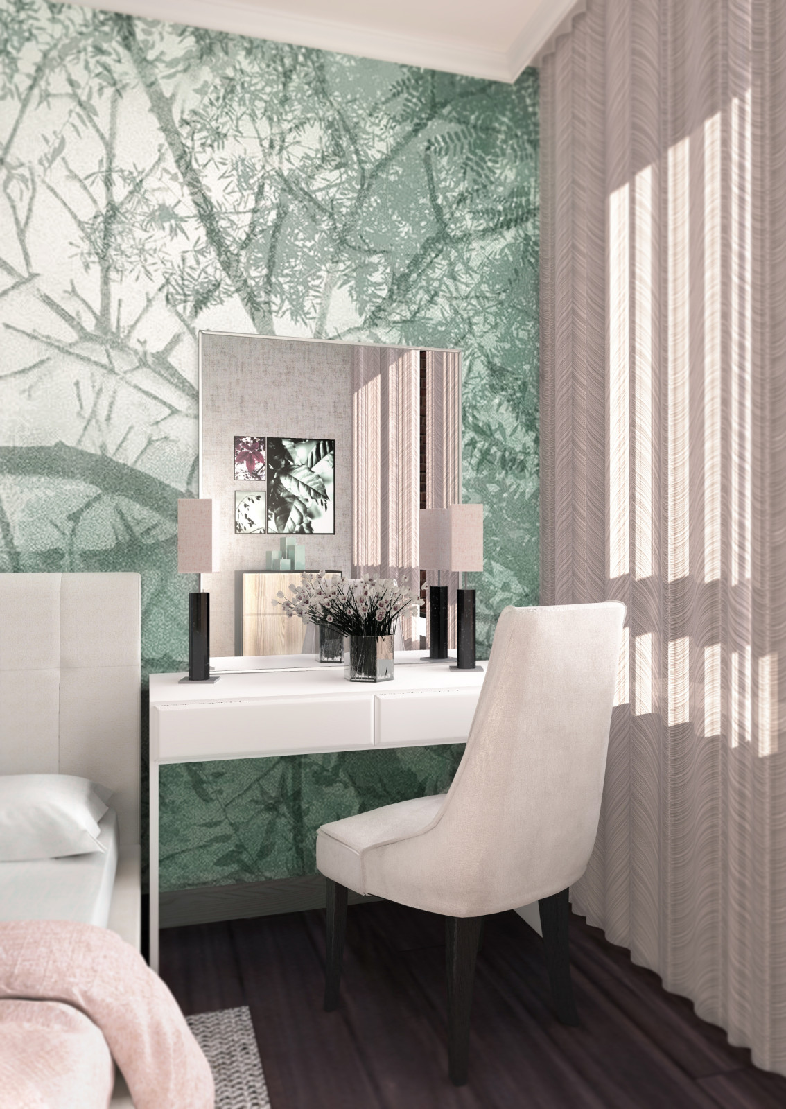 Дизайн проект 1-но комнатной квартиры для сдачи в аренду