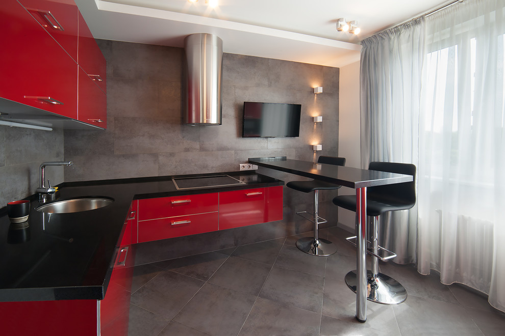 Современная холостяцкая квартира