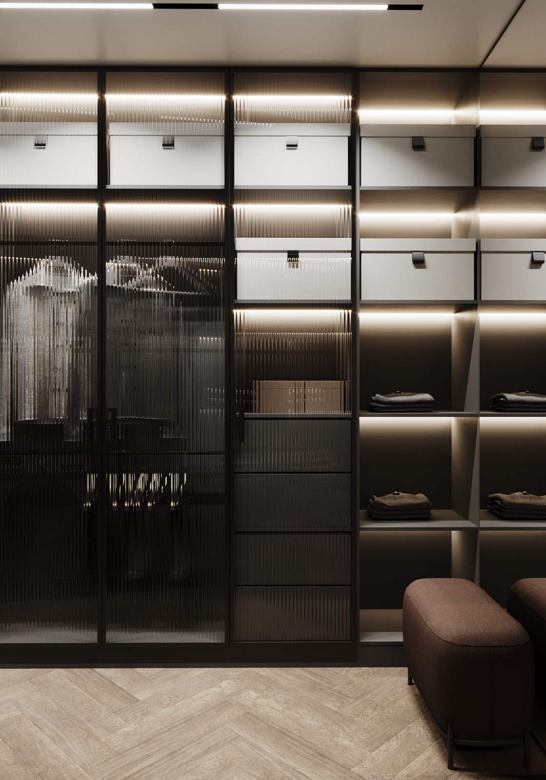 Дизайн-проект квартиры 51м² в ЖК Речной Порт