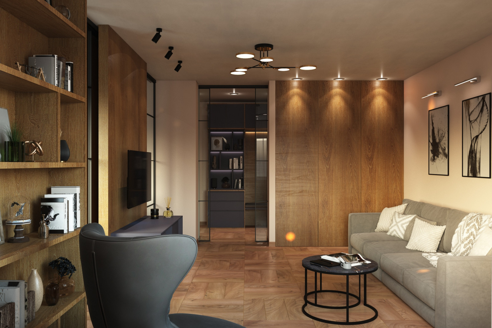 Квартира семьи фотографов