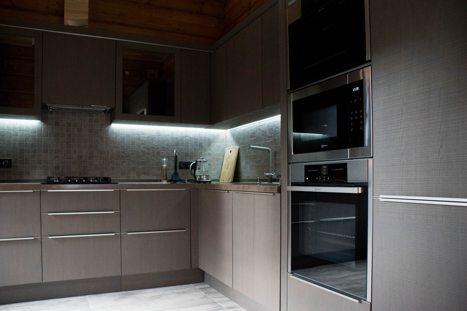 Частный дом из клееного бруса 500 кв.м.  д.Мостовское.