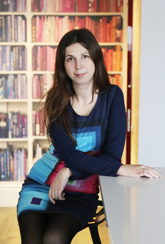 Houzz тур: Квартира с музыкальной гостиной в красках поп-арта