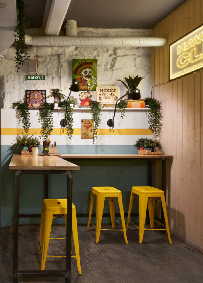 Обложка проекта: Мексиканский бар "Taqueria del centro"