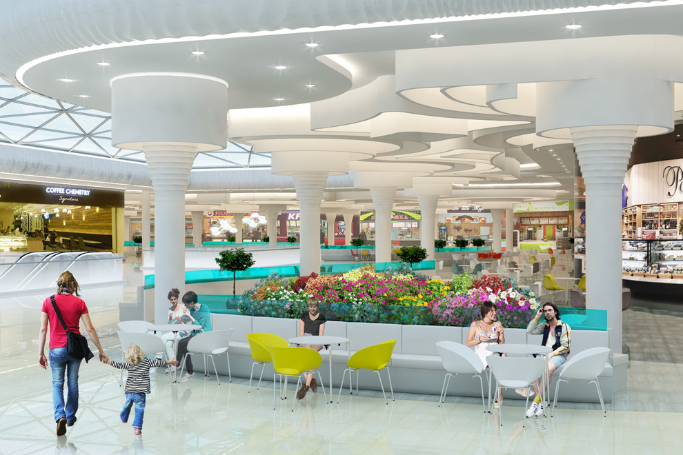 Дизайн интерьера МФК "Полежаевский"