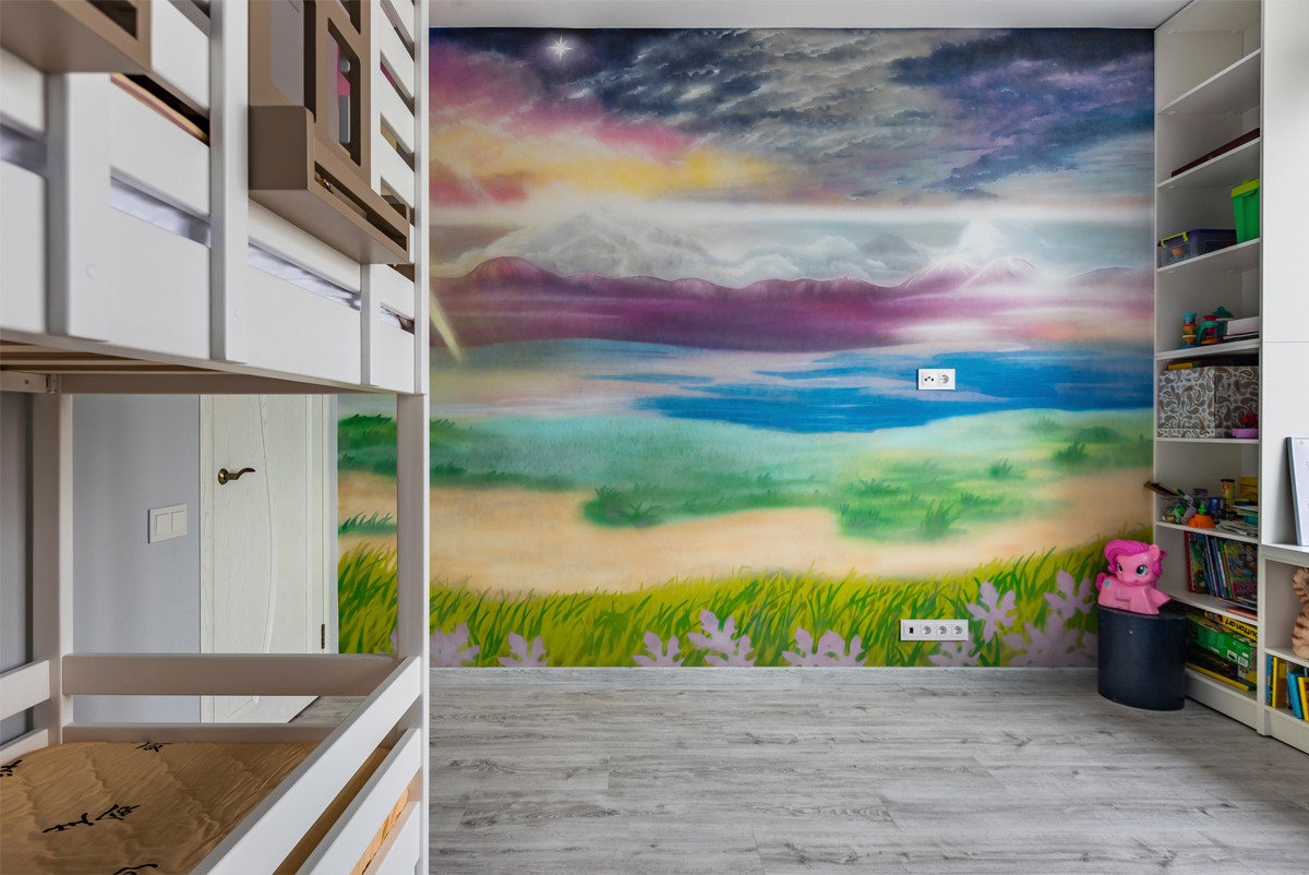 Символ мироздания. Дизайн двухкомнатной квартиры