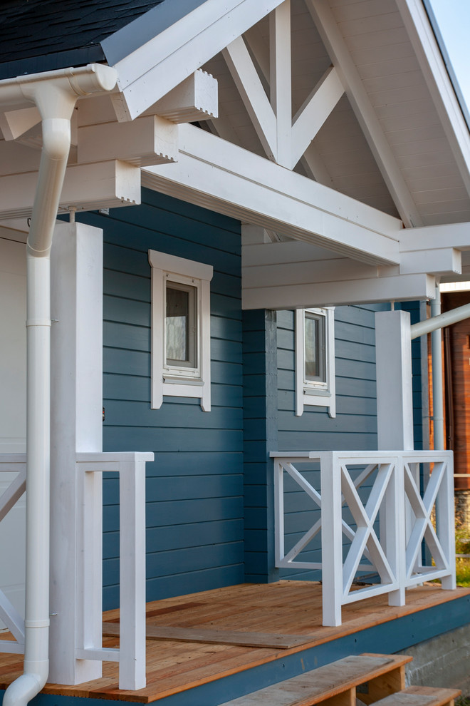 Небольшой дом из бруса в Кадницах