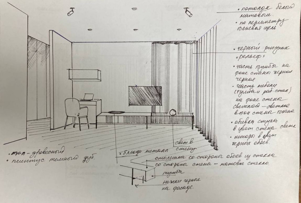 Ручные эскизы