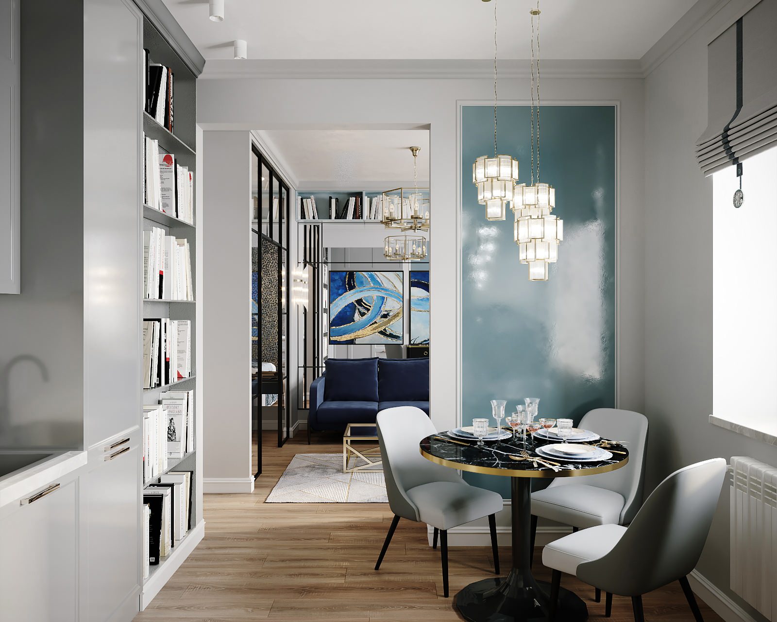 "Голубой жемчуг" Квартира 43 кв.м  г.Москва