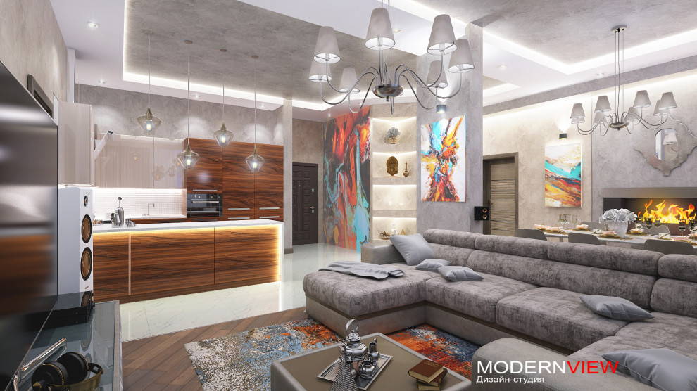 Дизайн проект ЖК "Вешки"