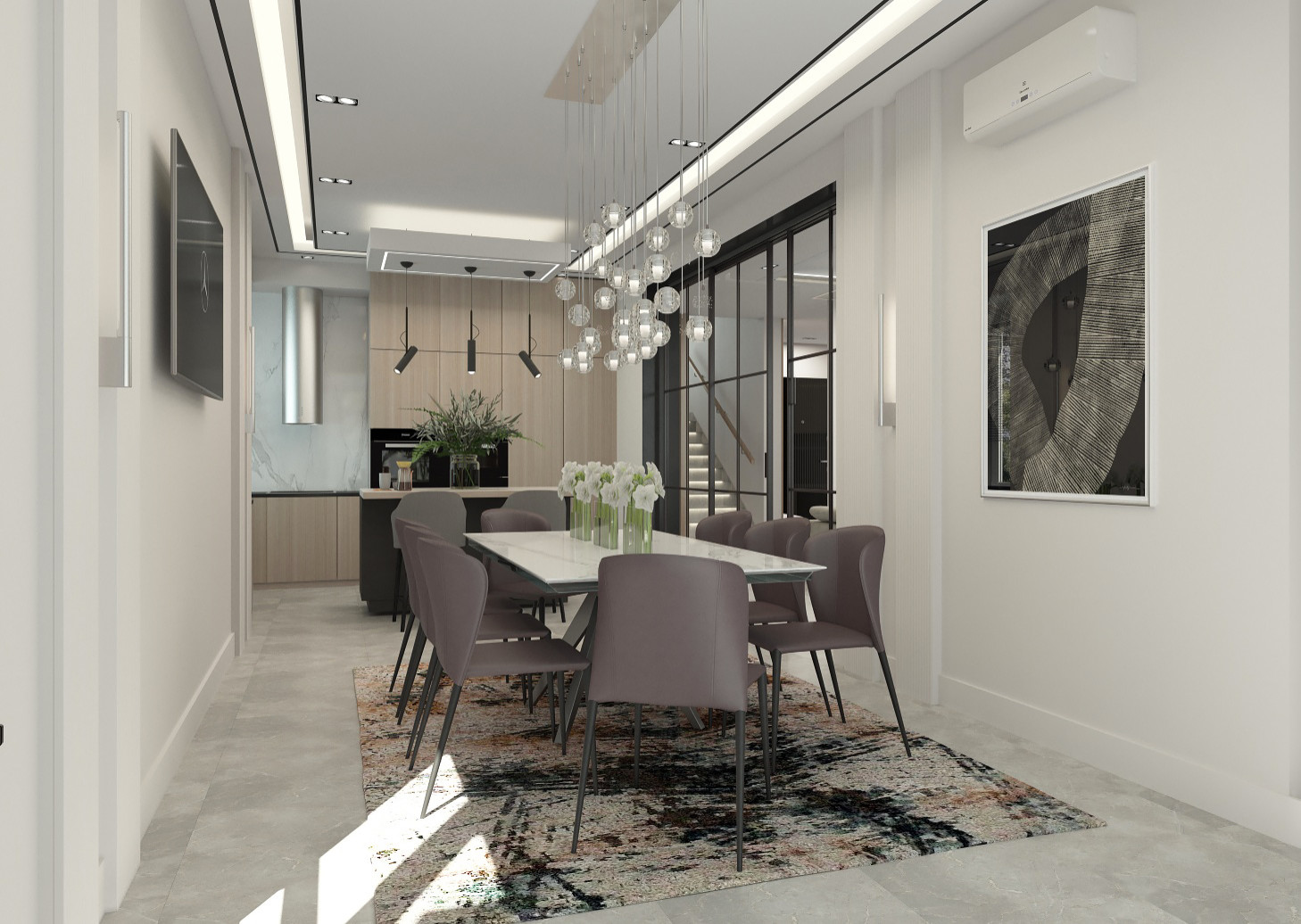 ДИЗАЙН-ПРОЕКТ ИНТЕРЬЕРА ЧАСТНОГО ДОМА, СНТ МАЯКОВСКИЙ, МО, 412 М²