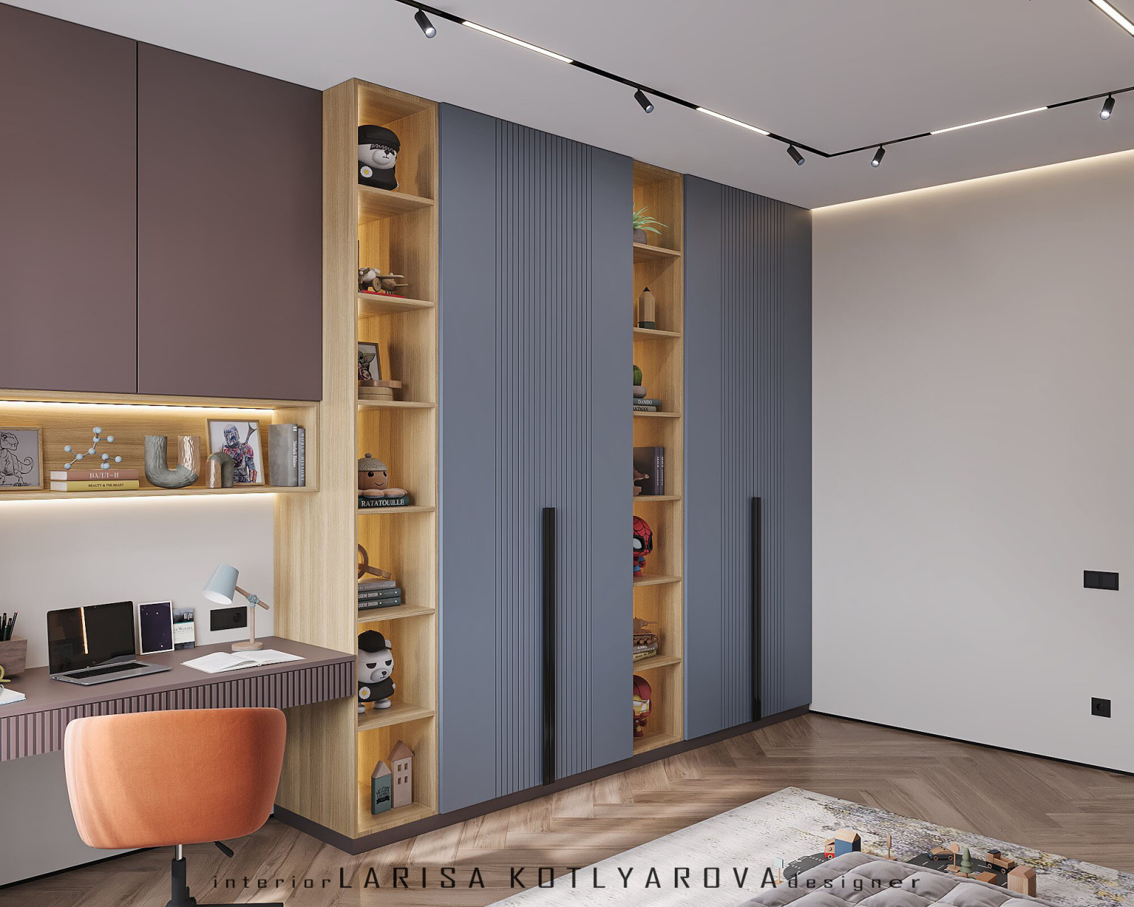 Дизайн-проект дома 105 кв.м. г. Ростов-на-Дону