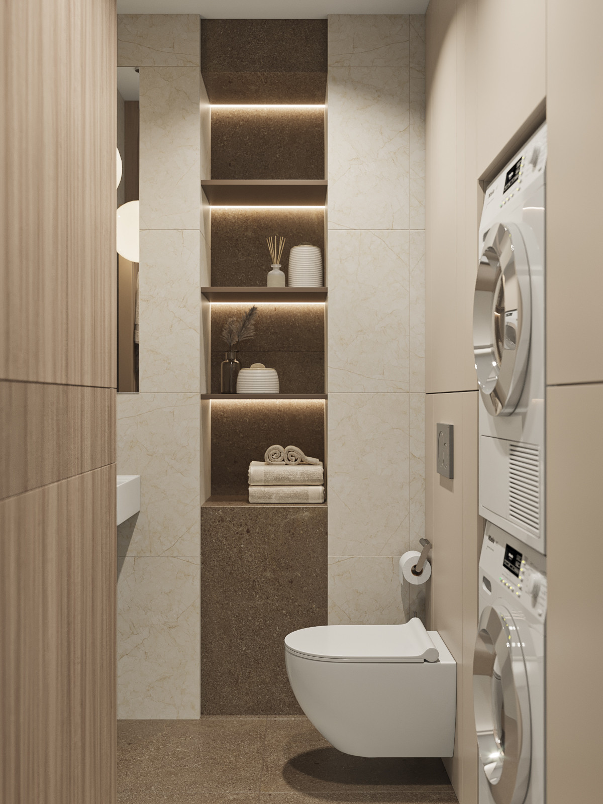 Zefir. Дизайн-проект квартиры, 60 кв.м