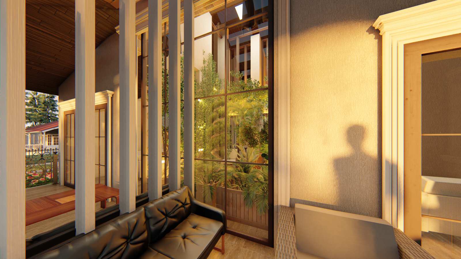 ДОМ-УСАДЬБА НА 2 СЕМЬИ + МАСТЕРСКАЯ (В1)