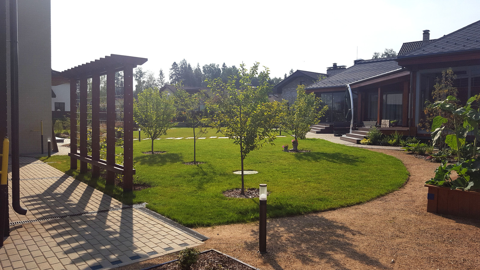 Благоустройство участка 19 соток. Реализация.