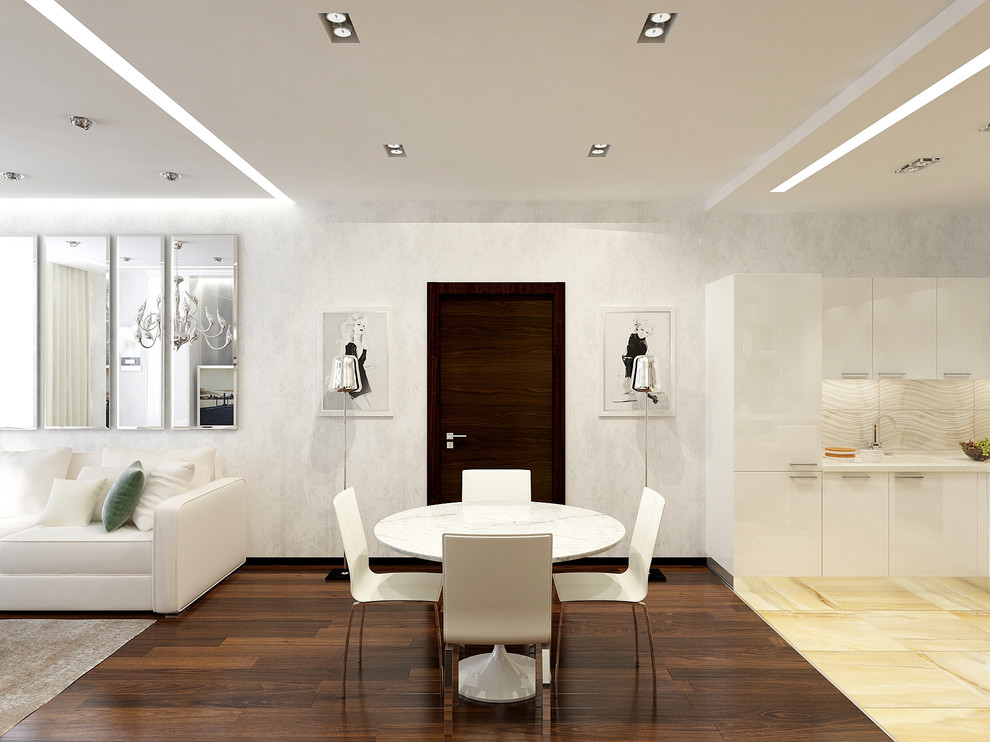 Luce Argento Apartment Interior in Modern Style