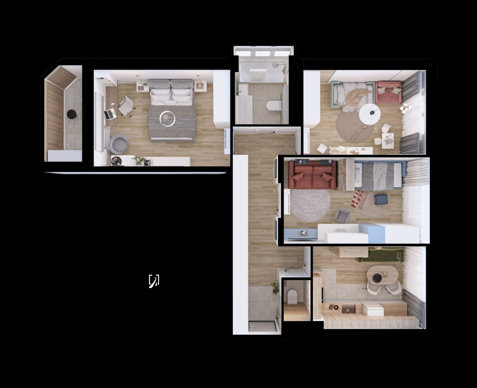 ЖК "Юго-Восточный" - дизайн евро-4