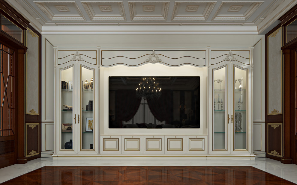 Гостиная в классичеcком стиле