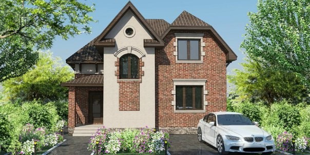 Обложка проекта: Проект дома №07-11 (S-площадь: 147,1 м.кв.)