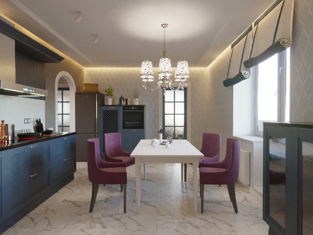 Средиземноморская классика. Рендеры