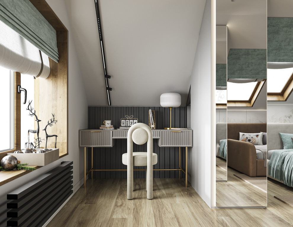 Проект мансарды загородного дома