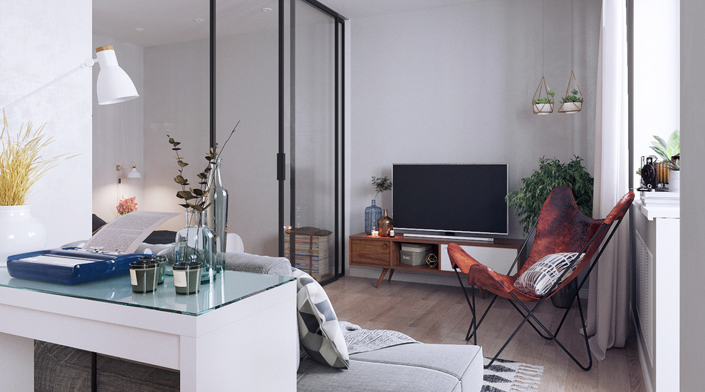 Дизайн интерьера двухкомнатной квартиры Рублевское шоссе