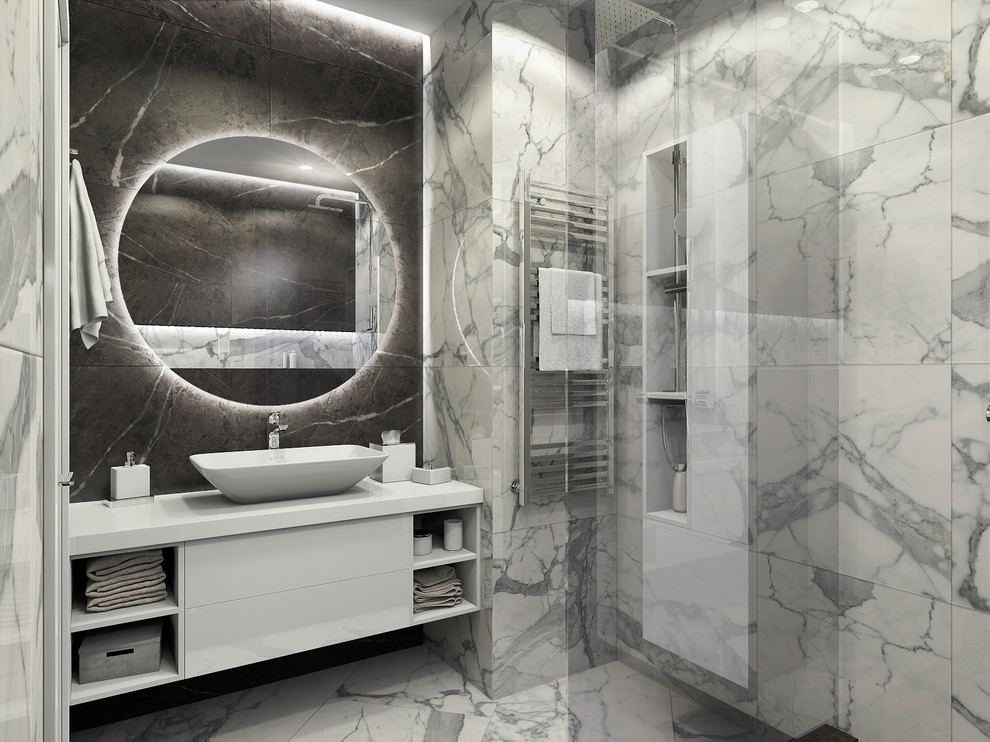 Дизайн интерьера двухкомнатной квартиры в ЖК "Лучи", г.Москва