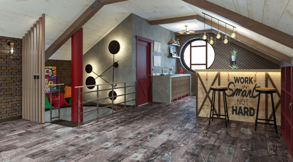 Обложка проекта: Лофт Мансарда