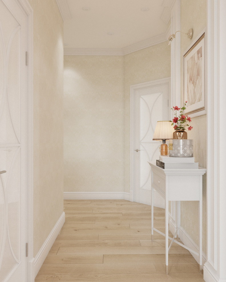 Современная классика в пастельных тонах. ЖК Рассказово, 100 кв.м.