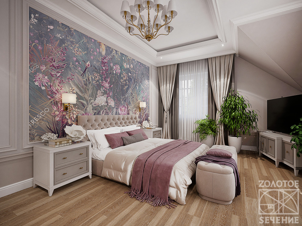 Изысканная нежность загородного дома