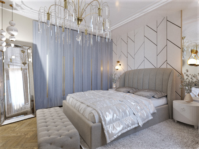 Обложка проекта: спальня в современном стиле