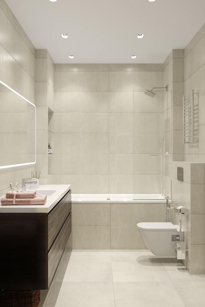 Обложка проекта: Дизайн проект в ЖК Ямайка 53м2 для молодого человека